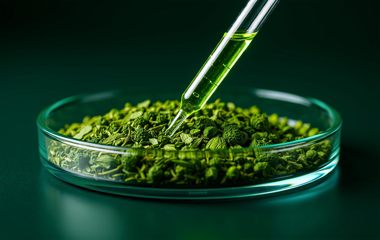 Botanical precision and lab purity